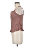 Urban Romantics 100% Rayon Brown Sleeveless Top Size M - photo 5