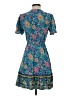 Leani Paisley Blue Casual Dress Size S - photo 2