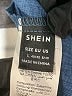 Shein Stars Blue Long Sleeve Blouse Size L - photo 7