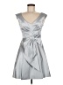 Karen Millen Silver Cocktail Dress Size 6 - photo 1