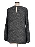 MICHAEL Michael Kors 100% Polyester Gray Long Sleeve Blouse Size L - photo 2