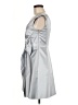 Karen Millen Silver Cocktail Dress Size 6 - photo 5