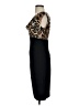 Cache Animal Print Black Cocktail Dress Size 2 - photo 5