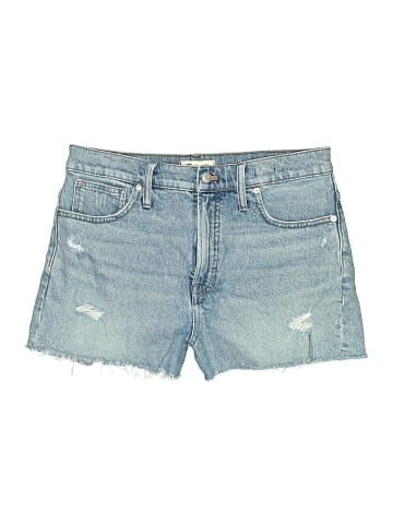 Madewell The Perfect Jean Short in Snyder Wash: TENCEL&trade; Denim Edition (view 1)