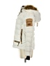 NILS 100% Polyester Ivory Snow Jacket Size 4 - photo 5
