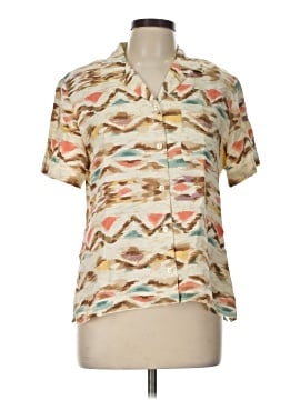 Alfred Dunner Short Sleeve Button-Down Shirt (view 1)