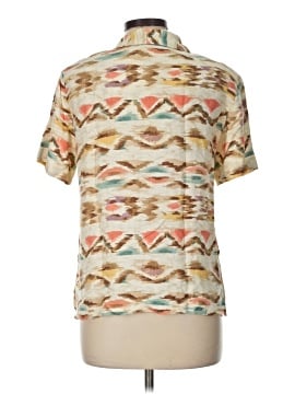 Alfred Dunner Short Sleeve Button-Down Shirt (view 2)