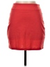 Blue Rain Solid Red Casual Skirt Size S - photo 1