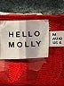 Hello Molly 100% Polyester Red Cocktail Dress Size 6 - photo 7