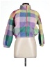 Old Navy 100% Polyester Plaid Purple Pullover Sweater Size 10 - 12 - photo 1