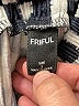 Friful 100% Polyester Checkered-gingham Black Casual Pants Size S - photo 4