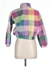 Old Navy 100% Polyester Plaid Purple Pullover Sweater Size 10 - 12 - photo 2