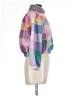 Old Navy 100% Polyester Plaid Purple Pullover Sweater Size 10 - 12 - photo 4