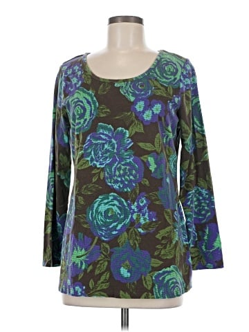 Isaac Mizrahi LIVE! 3/4 Sleeve T-Shirt (view 1)