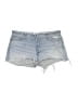 Zara Blue Denim Shorts Size 8 - photo 1