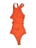 Lulus Orange Bodysuit Size S (estimated) - photo 2