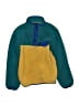 Patagonia 100% Polyester Color Block Green Blue Pullover Sweater Size 10 - photo 1