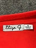 Eliza J Color Block Red Casual Dress Size 6 - photo 7
