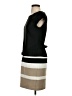 Studio One Color Block Black Casual Dress Size 4 (petite) - photo 5