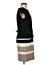 Studio One Color Block Black Casual Dress Size 4 (petite) - photo 4