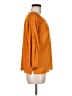 Left Coast by Dolan Orange 3/4 Sleeve Blouse Size M - photo 4