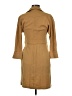 Diane von Furstenberg 100% Wool Tan Wool Coat Size 6 - photo 2