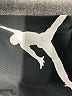 Air Jordan 100% Polyester Graphic Black Athletic Shorts Size 10 - 12 - photo 4