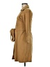 Diane von Furstenberg 100% Wool Tan Wool Coat Size 6 - photo 5