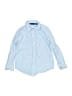 Janie and Jack Blue Long Sleeve Button-Down Shirt Size 4 - photo 1