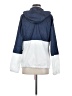 Columbia 100% Polyester Color Block White Windbreaker Size S - photo 2