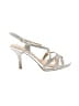 Nina Metallic Silver Sandals Size 7 - photo 1