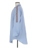 Zara Blue Long Sleeve Button-Down Shirt Size M - photo 5