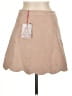 Boohoo 100% Polyester Solid Tan Casual Skirt Size 6 - photo 2