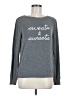 Betsey Johnson Gray Sweatshirt Size MedEstimated - photo 1