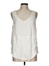 Derek Lam 100% Cupro Ivory Sleeveless Blouse Size L - photo 1