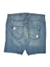 Current/Elliott 100% Cotton Blue Denim Shorts Size 26 waist - photo 2
