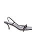 Tibi Gray Burgundy Sandals Size EU 42 - photo 1