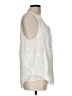 Derek Lam 100% Cupro Ivory Sleeveless Blouse Size L - photo 4