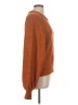 Free People Solid Brown Pullover Sweater Size L - photo 4