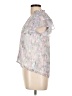 Koko + Mason Tie-dye Silver Short Sleeve Blouse Size L (estimated) - photo 5