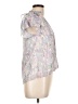 Koko + Mason Tie-dye Silver Short Sleeve Blouse Size L (estimated) - photo 4