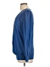 Timeson Blue Long Sleeve Blouse Size L - photo 5