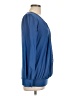 Timeson Blue Long Sleeve Blouse Size L - photo 4