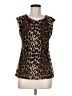 Frank Lyman Design Brown Sleeveless Top Size 6 - photo 1