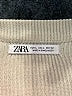 Zara 100% Cotton Tan Pullover Sweater Size L - photo 7