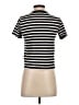 Zara Stripes Black Short Sleeve Turtleneck Size S - photo 2