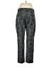 Banana Republic Print Gray Casual Pants Size 6 - photo 2