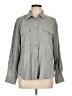 Modern Works Gray Long Sleeve Blouse Size L - photo 1