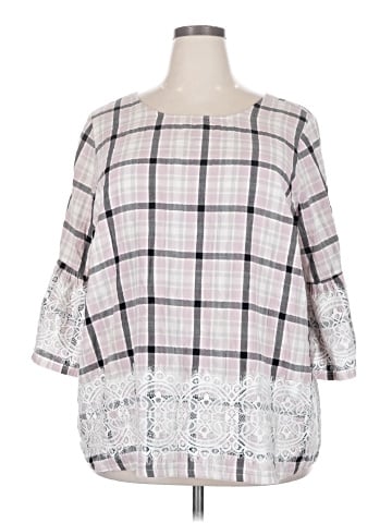 Lane Bryant 3/4 Sleeve Blouse (view 1)