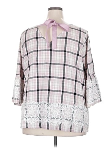 Lane Bryant 3/4 Sleeve Blouse (view 2)